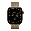 Apple Watch Series 12 42 mm Radiant Gold Titanium, Milanese Loop (Radiant Gold)